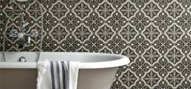 bathroom Artisan black tiles Sydney